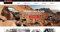 Desktop Screenshot of krawloff-road.com